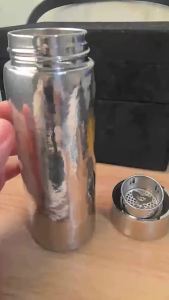 200/300ml Pure Titanium Thermos with Filter Double Layer Vacuum Flasks Drinkware Holiday Gifts Portable Student Water Bottle2026