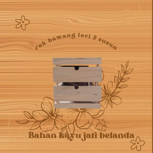 Rak bumbu dapur Multiguna 2 Susun