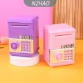 【N2HAO】 กล่องเก็บเงิน ATM ขนาดเล็ก1ชิ้น, กระปุกออมสินรหัสผ่านใหม่สำหรับเด็กกระปุกออมสินกระปุกออมสินของเล่นของขวัญสำหรับเด็กสำหรับเด็กผู้ชายเด็กผู้หญิง. 