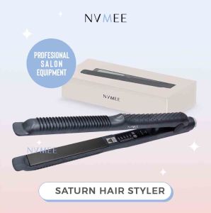 NVMEE - Catokan Pelurus Rambut Saturn Hair Styler Mudah Digunakan