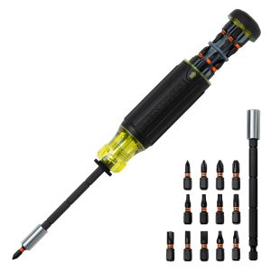 Klein Tools 14-in-1 Multi-Bit Adjustable Length Screwdriver 32303