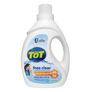 Nước Giặt Flying Tot Chai 2L Thơm Đậm Đặc Khử Mùi Hôi Mềm Vải Dịu Nhẹ An Toàn Cho Da