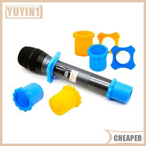 [COD] EHBqna SPORTS ไมโครโฟนไร้สายไมโครโฟน Anti-SLIP Ring ป้องกันยางกลิ้ง