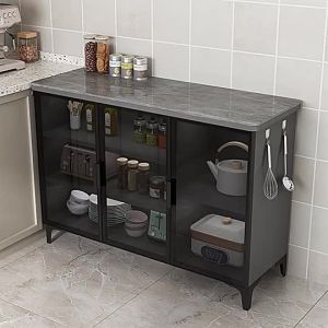 Kitchen Cabinet Shelves Storage Kitchen Cabinets Household Multifunctional Cutting Tables Dining Side Floor To Ceiling Multi Story