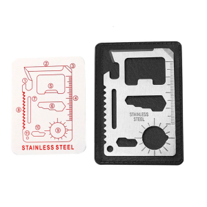 Công cụ đa năng 11 trong 1 túi ngoài trời công cụ dụng cụ sinh tồn chống gỉ bằng thép không gỉ di động cứu sinh