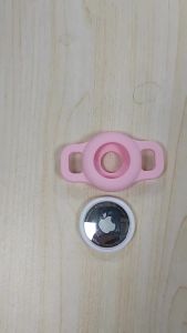 1/2 inch AirtagCollar Holder Compatible for AirtagDoughnut Shape Cases Covers Dog Cat Collar Holder Silicone Waterproof