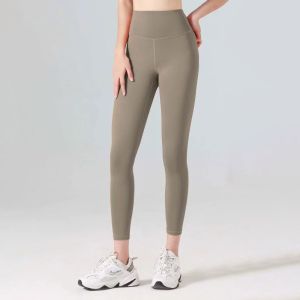 ANMO-Legging Wanita Celana Olahraga HighWaist Polos Yoga Pants Celana Running Wanita Celana Joging