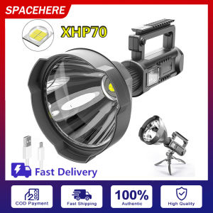 P70 Strong Light Searchlight USB Charging Emergency Light Outdoor Waterproof Big Light Cup LED Handheld Light | Strong Light Flashlight | Strong Light Lamp | P70 Super Bright Flashlight | P70s Flashlight | Outdoor Lamp Waterproof | Flashlights Super Light