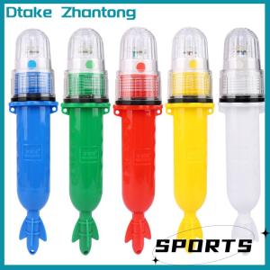 Dtake Various Colors Fishing Net Signal Light Attract Fishing Net Lamp Float Light