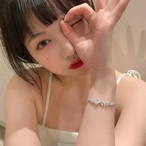 SG Zircon Butterfly Bracelet for Women Birthday Anniversary Gift