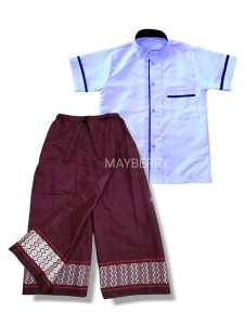 Baju Koko Anak Laki laki // Sarkoci Putih Anak Laki laki Sarung Celana+Koko Putih