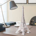 Piececool 3D Metal Puzzles Golden Eiffel Tower Model Building Blocks Sets DIY Assembly Model Kits Gift for Kids. 