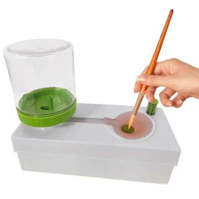 LONTIME Brush Rinser New Cleaning Tool Water Cycle Paintbrush Rinser Calligraphy
