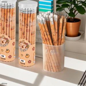 [COD] shiou 30 miếng trong một hộp bút chì Thùng capybara cho học sinh tiểu học Phác thảo Bút thi Thư Pháp Vẽ Bút Chì văn phòng phẩm