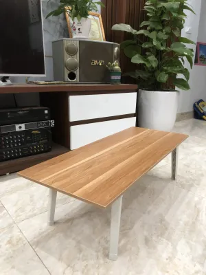 Bàn học gấp gọn cỡ lớn 40x100 - 50x100cm gỗ MDF chân nhựa đúc chắc chắn bền đẹp
