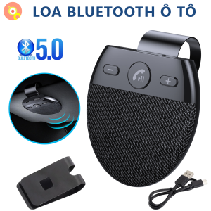 Loa Rảnh Tay Ô Tô SP11 Kết Nối Bluetooth Ổn Định Đàm Thoại To Rõ Pin Trâu Kẹp Chắc Chắn Nhỏ Gọn