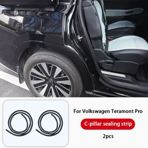 kkmf Car Weatherstrip For Volkswagen Teramont Pro 2025 A-/C-/B-pillar Door Soundproof Rubber Strip Modification Accessories Supplies B3K9H