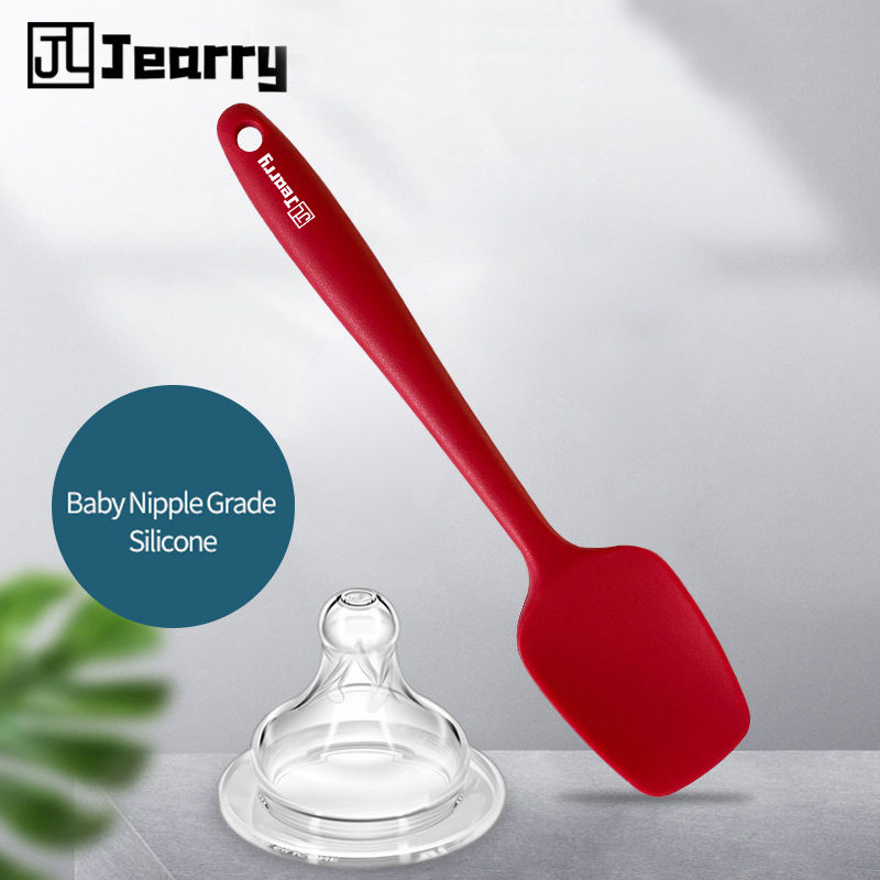 Spatola in silicone alimentare Jeary resistente al calore, cucchiaio piccolo antiaderente per soffriggere, cuocere al forno, utensili da cucina per la casa
_voghion.com