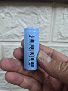 Pin sạc 18500 2000mAh đầu bằng 3.7V màu xanh da trời - Dùng cho thiết bị điện tử