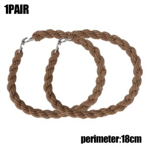 OUREAL 2Pcs 18cm Trouser Leg Straps Polyester Black Green Khaki Leggings Elastic Rope Leg Ties Rope Outdoor Hiking
