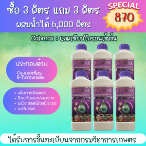 ชุด 3 แถม 3 Cabmax แคลเซียมและโบรอนเข้มข้น