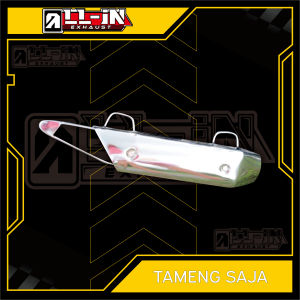 SILINCER ORIGINAL MODEL SCORPIO SUARA NGEBASS ADEM HULEM COATING POWDER BLACKDOFF | ORIGINAL ALL-IN EXHAUST