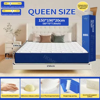 Dreame Memory Mattress 10 Years Warranty foam for bed 2 person Single/Double/Queen/King size foam mattress bed foam for bed family size sale bed mattress Medium Hardness Bedding 8.5/9/10.5 inch foam single bed foam mattress bed foam
