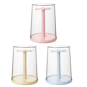 Nhiều lớp xoay Showcase hộp lưu trữ cho nhân vật thu nhỏ rõ ràng tổ chức với an toàn cơ sở thu Showcase