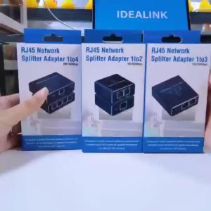 Gigabit Network Splitter Broadband Router Switch RJ45 One Point Two Three Four Network Cable Splitter Extender