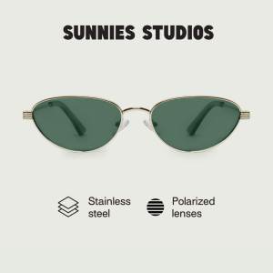 Sunnies Studios Josie (Cateye Polarized Sunglasses Shades for Men and Women)