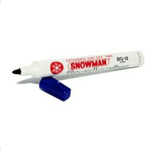 Snowman Spidol Whiteboard BG12 / Papan Tulis Marker Warna Warni Murah