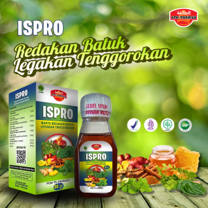 Madu ISPRO Ath-Thoifah 80 GR Obat Herbal Batuk Berdahak Rejan Akut Tenggorokan