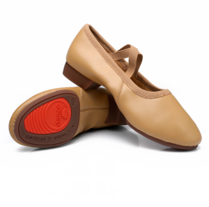 Jazz High Quality Jazz Dance Shoes Tan Black Antiskid Sole Adults Dance Sneakers For Girls Women