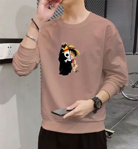 Promo Sweater Keren Crewneck Cowo Trendy One Piece Kaos Pria Distro Sweatshirt Elegan Sweter Kasual