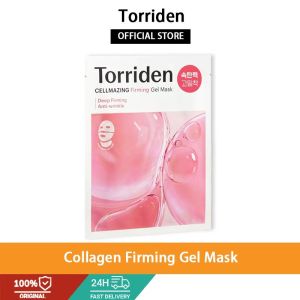 TORRIDEN CELLMAZING Low Molecular Collagen Firming Gel Facial 4ea | Reduce fine lines - Improve skin elasticity | Facial Mask