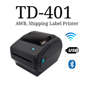 TD-401 Shipping Label Printer – Thermal 4x6 USB / Bluetooth / WiFi