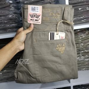 Celana Kanvas Pria DLC Bahan Kanvas Sulfur Badjatex Panjang Casual Standar Model reguler