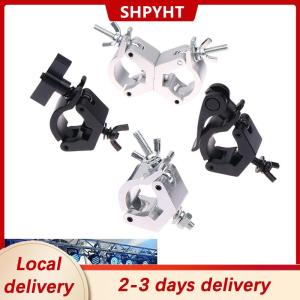 [COD] SHPYHT Local delivery Ship within 24 hours 1 Piece Aluminium Truss Clamps 28-32mm Tube O Hook Stage Lighting Mount Bracket Fast Lock Lighting Clamp