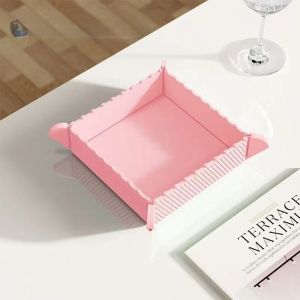Folding Heat-Insulating Mat High-Temperature Resistant Table Mat Heat-Resistant Plate for Hot Dishes Anti-Scald Silicone Pad2026