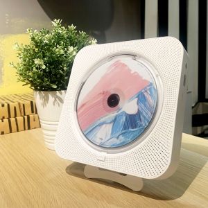 BekinTek Wall Mounted CD Player Bluetooth Connected Surround Sound FM Radio USB MP3 Disk Portable Music Player Remote Control Stereo HiFi Speaker Home