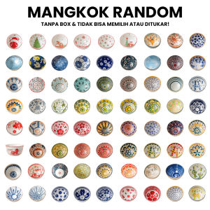 Nexxio Mangkok Set Premium Peralatan Makan Porselen Biru / Souvenir Mangkok Keramik Gift Box / Mangkok Set 1Pc / Hampers Wedding / Kado Wedding