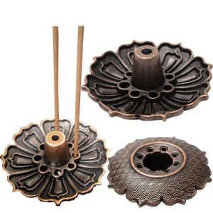 1 Tấm Lư Hương 9 Lỗ Bằng Đồng Hình Hoa Sen Giá Đựng Nhang Hình Nón Hộp Đựng Nhang Chín Lỗ Bằng Đồng Nón Đồng Chỗ Ngồi