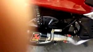 KNALPOT AKRAPOVIC CBR GSX VIXION R15 SATRIA SONIC DLL