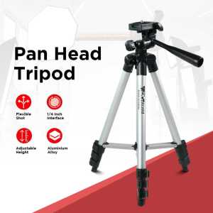 COD Weifeng Tripod Kamera Hp Telescopic 4 Section Pan Head 1M WT 3110A (Original)