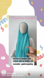 PASHMINA INSTANT ANAK / PASTAN ANAK / PASHMINA INSTANT BABY & KIDS (S 6bln-1th) (M 2th-6th) (L7th-12th)