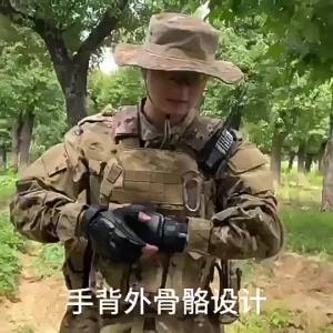 Leather Half Finger Motorcycle Accessories Tactical Gloves Outdoor CS Field Wear Training for Tactical Gloves