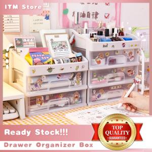 Transparent Drawer Organizer Storage Box Office Organizer Stationery Desk Jewelry Comestic