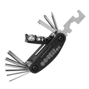 NALANILI 1Pcs Túi Công cụ MTB Cờ lê Allen 16 trong 1 Bộ công cụ sửa chữa xe đạp Bền bỉ Di động Cờ lê xe đạp đường