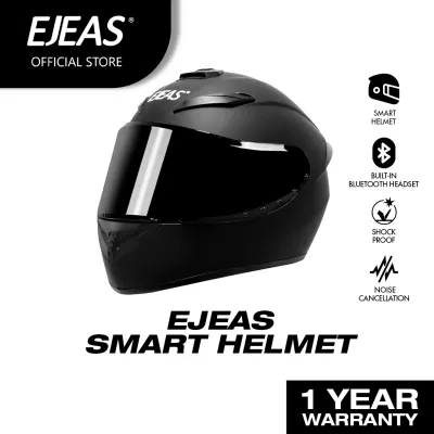[NEW RELEASE] EJEAS H1 Smart Helmet with Built-in Bluetooth Headset l Easy Phone Pairing Shockproof