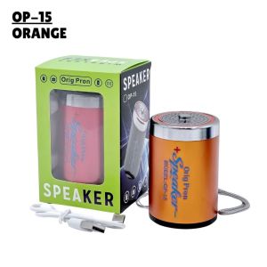 【READY STOCK🛒】OP-15 Mini Wireless Speaker  Bluetooth 5.3 Portable Speaker  FM TWS Mode  400mAh Rechargeable